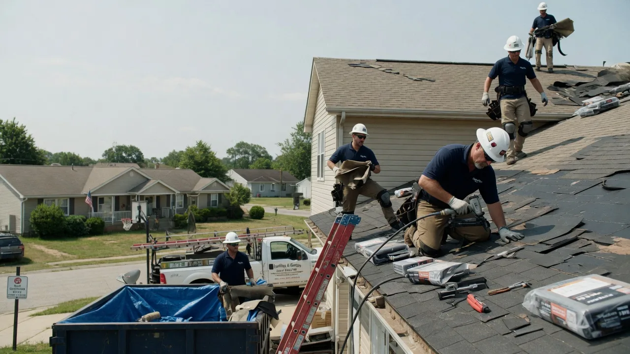 Roof Replacement in Harpersville, AL near me